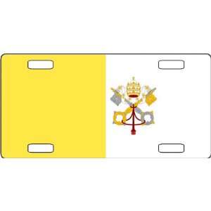  Vatican City State Flag Vanity License Plate Everything 