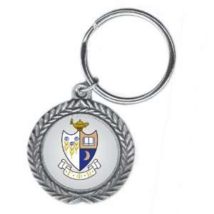  Gamma Phi Beta Pewter Key Ring: Office Products
