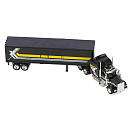 Fast Lane Mighty Haulers 143 Scale Kenworth Tractor Trailer   Black 