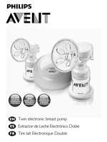 Philips AVENT BPA Free Twin Electric Breast Pump, White   Avent 