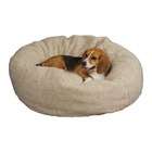 Paus Berber Ball Dog Bed   Fabric Navy, Size Large (32 Diameter)