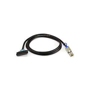   8088) Male to Internal SAS 32pin (SFF 8484) Female Cable   Black