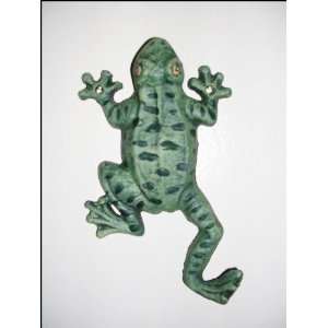    Cast Iron Frog Style Wall Hung Hook / Coat Hanger: Home & Kitchen