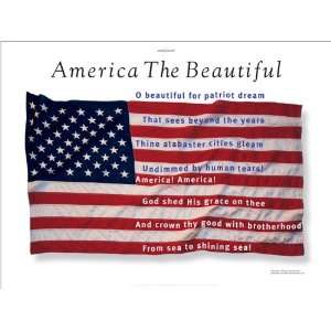  America the Beautiful Poster