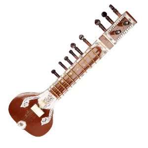  Sitar String Instrument for Music from India Decorative 