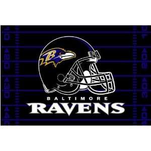  Northwest Baltimore Ravens Tuffled Rugs   Baltimore Ravens 