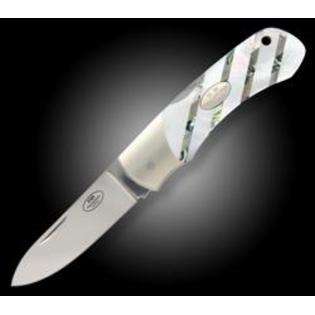 Fallkniven Knives Folding Hunter 9 Mother of Pearl 