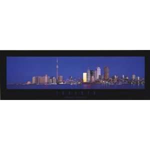  Toronto Skyline   Poster by Jerry Driendl (36x12)