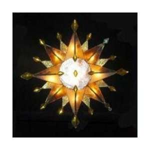   Multi Pointed Jeweled Star Christmas Tree Topper: Home & Kitchen