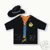 KIDS SHERIFF DRESS UP UNIFORM COSTUME JACKET COWBOY HAT  