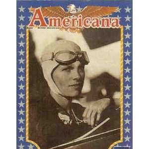   Starline Americana #121 Amelia Earhart Trading Card 