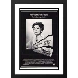  Mommie Dearest 32x45 Framed and Double Matted Movie Poster 