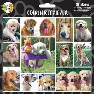  Arf Art Dog Sticker Pack Golden Retriever: Pet Supplies