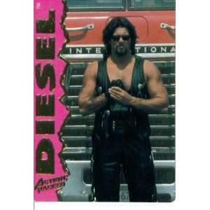   1995 WWF Wrestling Action Packed Card #4  Diesel