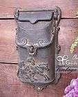 Vintage Cast Iron Perfection Mailbox > Old Antique Mail Box EXTREMELY 