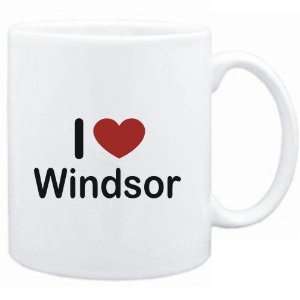 Mug White I LOVE Windsor  Usa Cities 