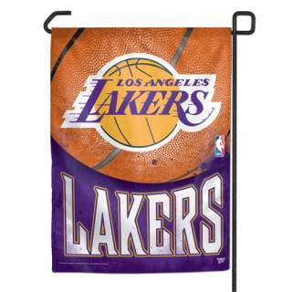 LOS ANGELES LAKERS NBA BASKETBALL GARDEN FLAG BANNER  