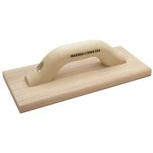Marshalltown 44 12 x 5 Redwood Hand Float with Wood Handle (14502)