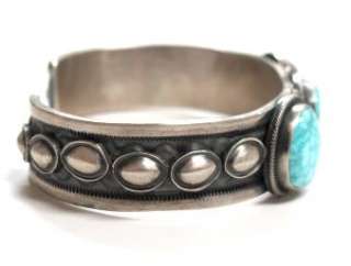 Derrick Gordon Number Eight Turquoise Cuff–Great Size  