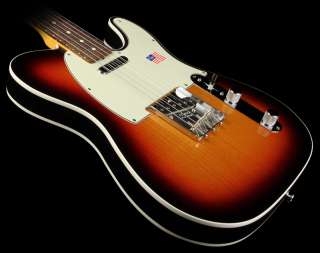 Fender American Vintage 62 Telecaster Custom Guitar 3 T Sunburst 