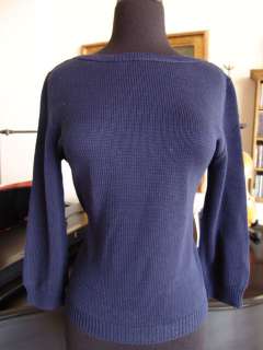 NWT $109 POLO RALPH LAUREN Cotton Boatneck Sweater  