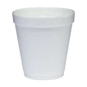   Cups, Hot/Cold, 10 oz., Squat, White, 40/Bag