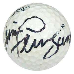 Vince Ferragamo Autographed / Signed Golf Ball