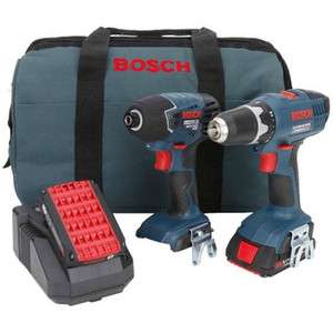 Bosch 18V Cordless Lithium Ion 2 Tool Combo Kit CLPK24 180 RT  