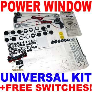 SPAL is the industry leader in power window kits and accessories.