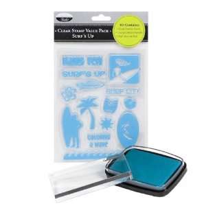  The Paper Company Clear Stamp Value Pack   Surfs Up