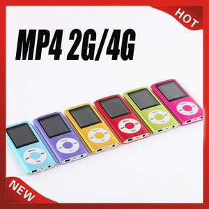 2GB/4GB 1.8 LCD MP3 MP4 Music Player Video FM Camera EBook Reader 