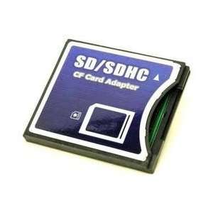 com TOPRAM SD SDHC to CFII CF Type II Adapter for Eye Fi Memory Card 