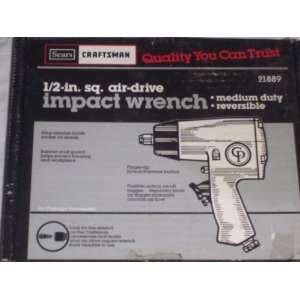   Craftsman 1/2in Sq Air drive Impact Wrench Medium 