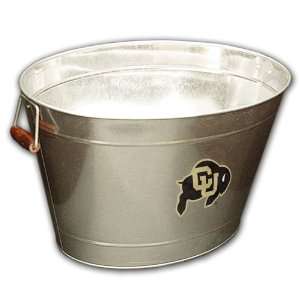  Colorado Buffaloes CU NCAA Oval Shapped Metal Ice Bucket 