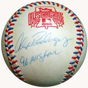  Alex Rodriguez Signed Baseball   1996 All Star PSA DNA 