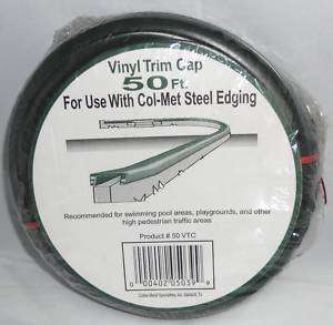Vinyl Trim Cap for Use With Col Met Steel Edging 50Ft  
