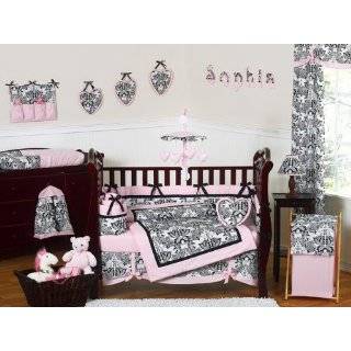   and Black Sophia Musical Baby Girl Crib Mobile by JoJo Designs: Baby