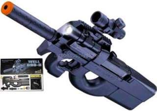   ELECTRIC GUN LIGHT LASER AIRSOFT M4 D90H MACHINE GUN FULL AUTO  