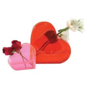  Heart Shape Vase Set of 2