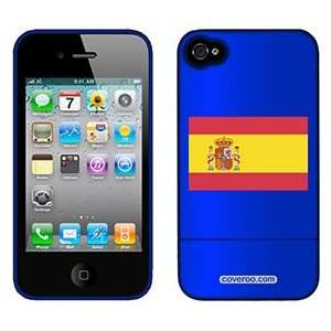  Spain Flag on Verizon iPhone 4 Case by Coveroo 