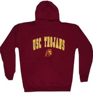  USC Trojans Mascot ONe Hooded Hoodie Sweatshirt Sports 