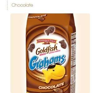 Goldfish Graham Snacks Grahams Baked Chocolate, 6.6 Ounces  