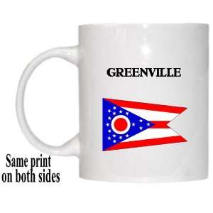  US State Flag   GREENVILLE, Ohio (OH) Mug 