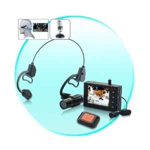   Head Mounted Sports Action Camera with 2.5 Inch LCD Screen: Camera