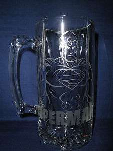 Superman Body Beer Stein Sports mug HUGE 27OZ. STEIN  
