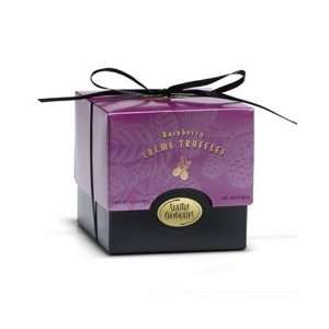 Seattle Chocolate Raspberry Crème Truffles 8 Oz Pink Gift Box  