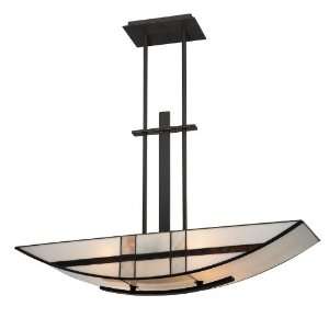   Luxe 4 Light Up Lighting Island / Billiard Fixture from the Luxe Colle