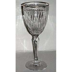  Waterford Hanover Gold Wine Goblet 