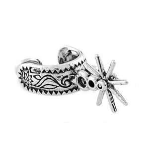    Sterling Silver Three Dimensional Cowboy Spur Charm Jewelry