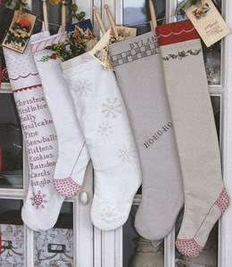 427 Vintage Traditions Stockings Pattern Crabapple Hill  